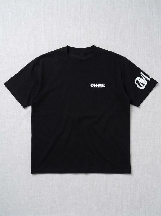 ON-ME T-shirts zwart